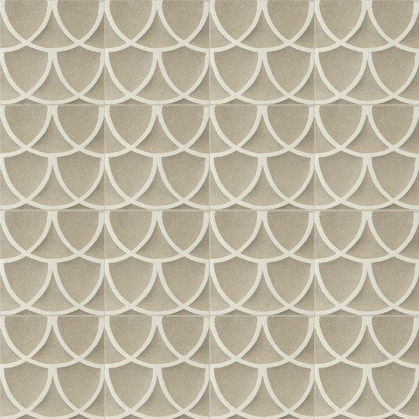 Handmade 8X8 Forma Vitrea Decorative Porcelain Tile