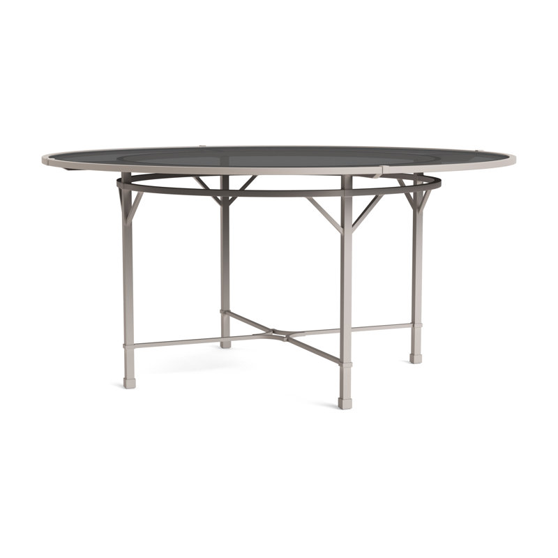 Venetian Outdoor Round Dining Table, Dove Smooth