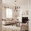 Lustre 8 lumières Savon House Stonecrest en noir mat-622986269