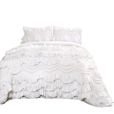 Ensemble de courtepointe réversible en microfibre Kemmy