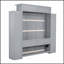 Lit escamotable peu encombrant avec tablettes et lumières DEL pour une vie compacte et une utilisation multifonctionnelle-725990382