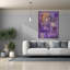  «Cracklin Gold» par Pat Saunders-White, art mural sur toile, 40 po x 54 po
