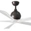 Ventilateur de plafond standard à 5 pales avec télécommande-237567998-237567994-237567986