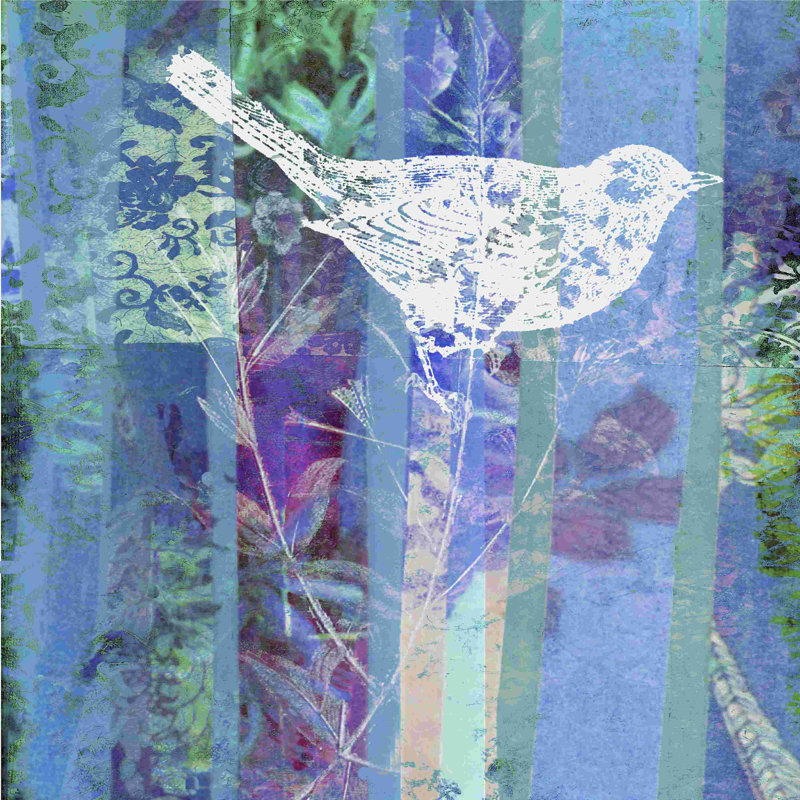 Chanson de printemps I, H 30 po x l 30 po