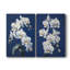 FLORAL Series CLXVI - Toile tendue avec châssis de qualité supérieure - Prêt à accrocher