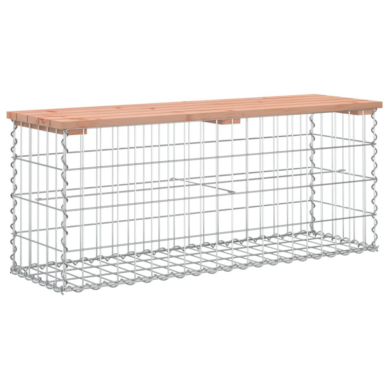 Banc de jardin vidaXL, H 16,5 po x l 40,6 po x P 12,4 po, Bois Douglas