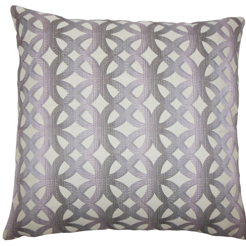 Coussin Heulwen, H 18 po x l 18 po x P 5 po, Lilas