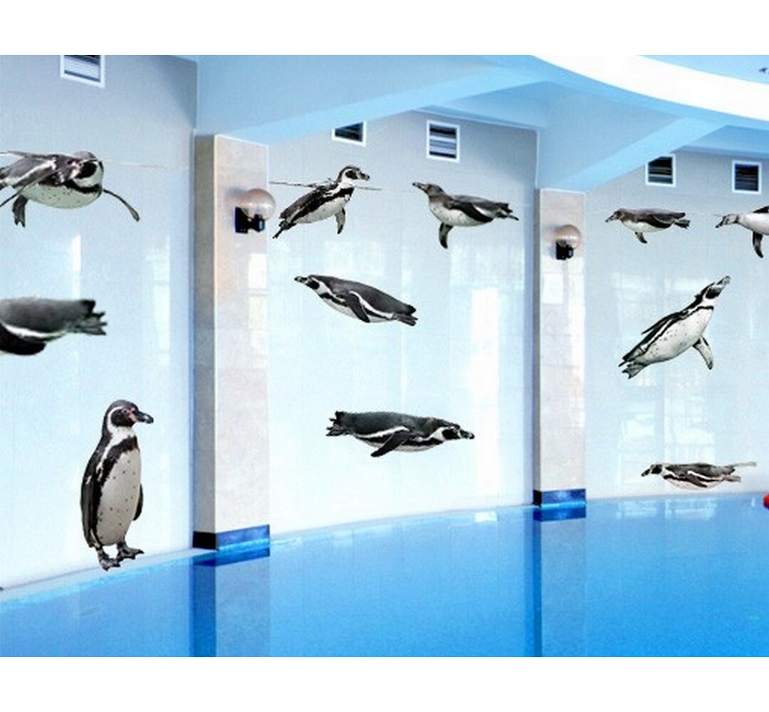 Humboldt-Pinguine Wandsticker Set