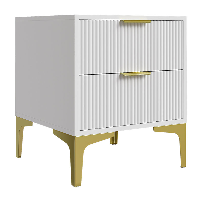 40cm W Manufactured Wood Bedside Table