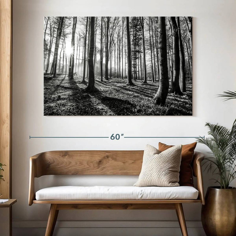 Harnek Forest Sunshine BW, H 34 po x l 51 po