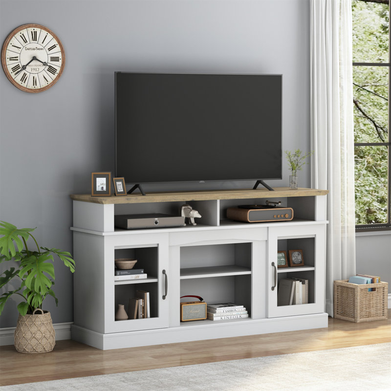 58.27'' Console Table, White