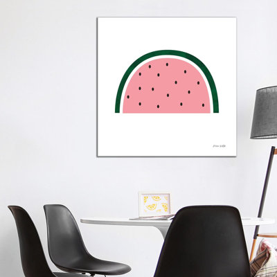 Watermelon by Ann Kelle - 1 Piece Wrapped Canvas Wall Art