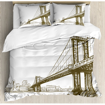 New York Eclectic Duvet Cover