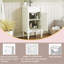 Ensemble de meuble-lavabo moderne 18 po avec lavabo et tablette réglable-133416144