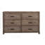 Commode double 6 tiroirs