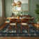  Floral Washable Rugs Non-Slip Ultra-Thin Soft Area Rug Vintage Botanical Print Carpet