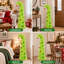 Sapin de Noël incurvé pré-illuminé de 1,5 m, vert lime, en forme de crayon, avec 50 lumières DEL blanc chaud et des boules décoratives pour la décoration intérieure des fêtes.