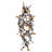Rustic Lodge 30 - Light Dimmable Geometric Chandelier