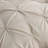Bedsure Queen Pintuck Bed-in-a-Bag- Beige Pinch Pleat Comforter with Sheets, Pillowcases & Shams-103425113-103425110