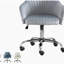 Chaise d'appoint Chaise de loisir moderne avec hauteur de velours réglable et roulettes réglables (LIGHTGRAY)-21847478