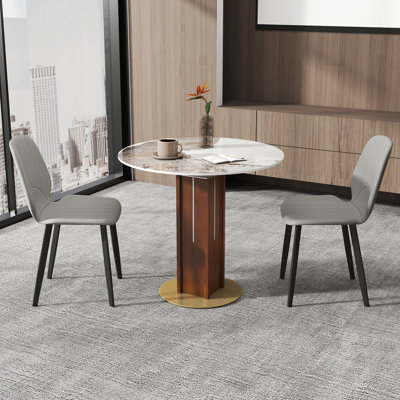 Nexus Round Conference Table and 2 Chairs