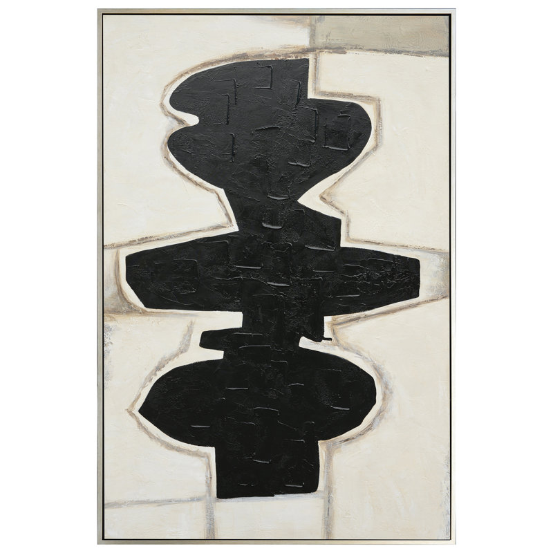 Art mural monolithe Balance - l 48 po x H 72 po