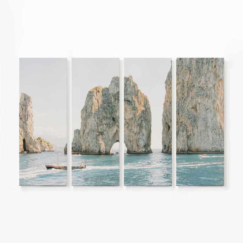 Ocean Arches Stretched Canvas Print, Wrapped Canvas, 48" H x 72" W x 1.25" D, 4