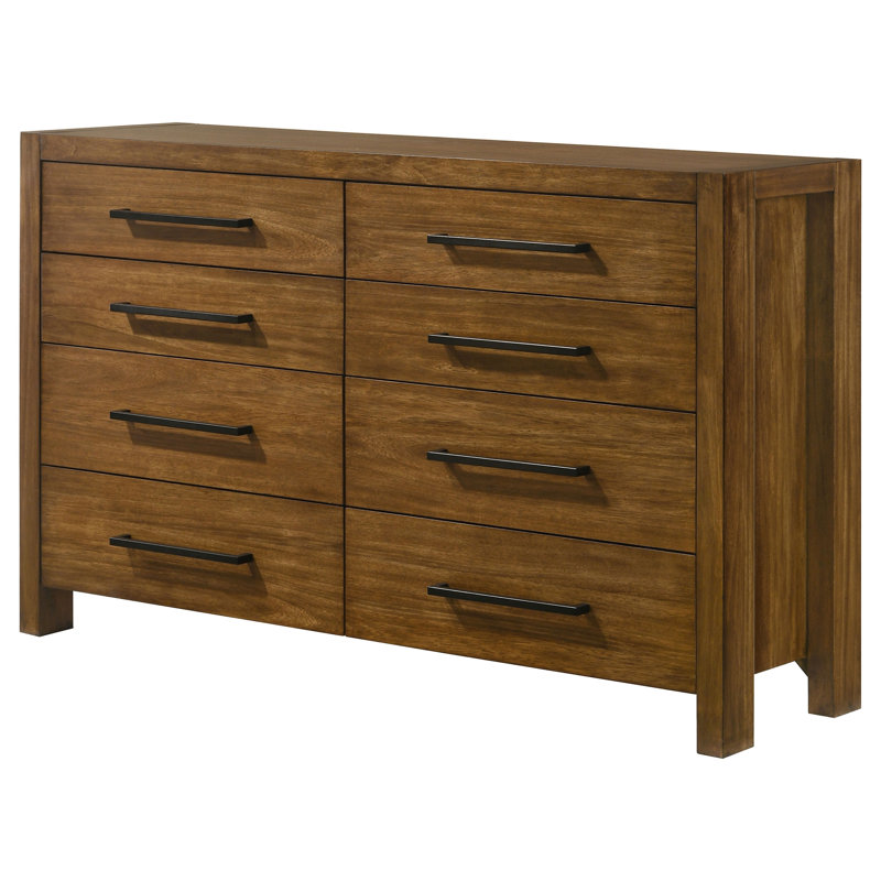 Commode de chambre à coucher à 8 tiroirs 2 tiroirs Viper