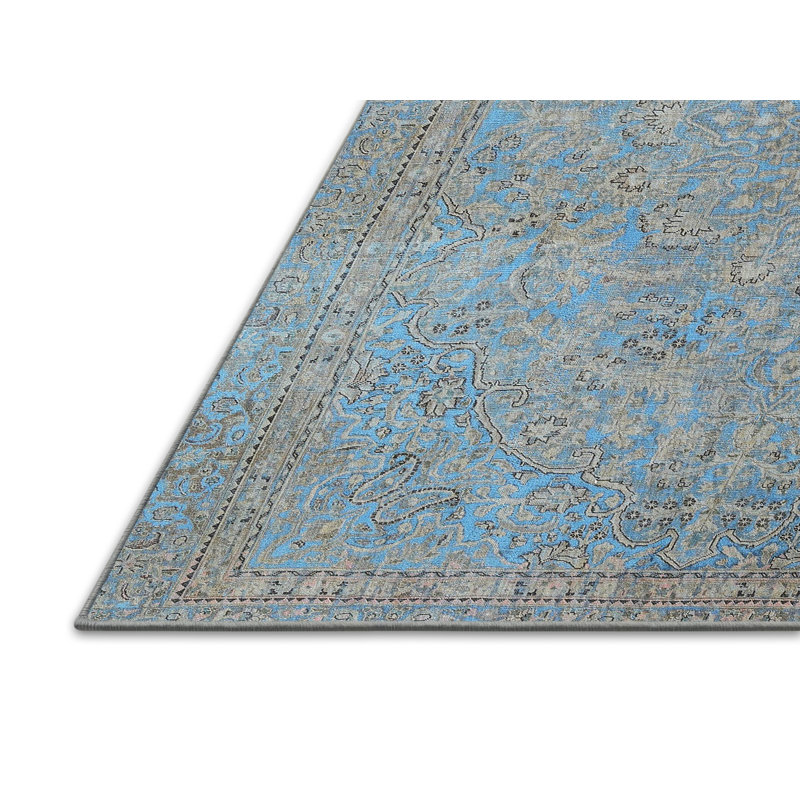 Abelhard Oriental Indoor Rug, Rectangle 2' x 5'