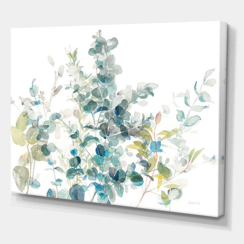«Eucalyptus Natural Element», reproduction d'art sur toile, H 12 po x l 20 po x p 1 po