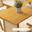 Table de salle à manger en bois massif de couleur bois naturel-1158033785
