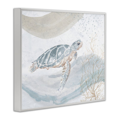 Tortue, aquarelle de style giclée par Patricia Pinto