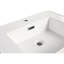 Bassin en résine pour salle de bain - caractéristique chêne blanc américain, poids de 39,04 lb, 17,83 po Largeur X 23,29 Profondeur 5,07 Hauteur, lisse et teintée - caractéristique du meuble-lavabo, conception hygiénique