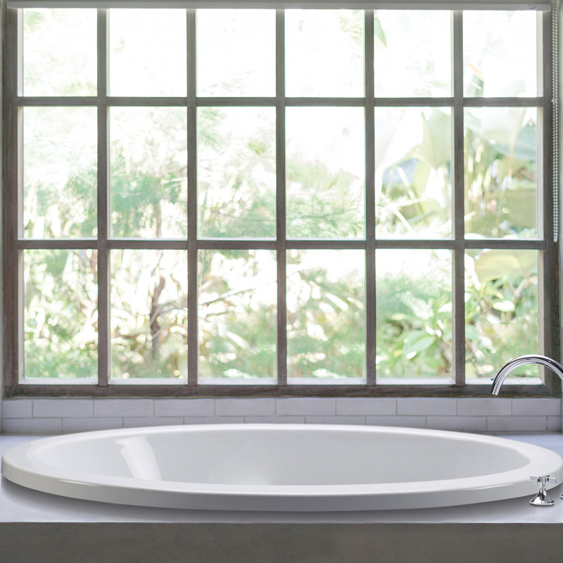 MTI Solutions 6 59.5" Air Bathtub, DoloMatte® Matte White
