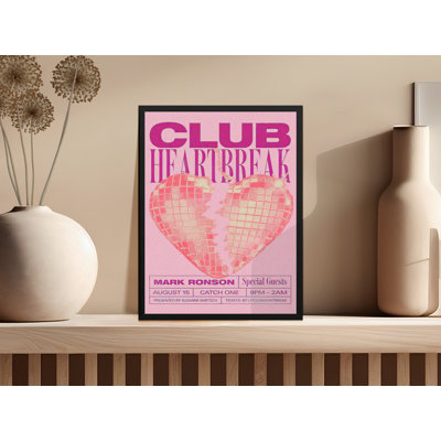 Chalres Single Picture Frame Print