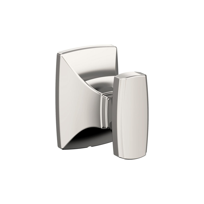 Highland Ridge Wall Mounted Robe Hook, Polished Nickel