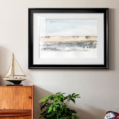 «Marsh Dunes II», reproduction encadrée de qualité supérieure - prête à être accrochée