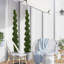 Topiaire de buis vert en spirale artificiel en pot-214771269