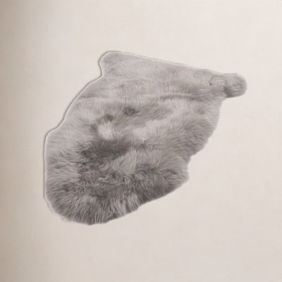 Kornelia Gray Sheepskin Rug