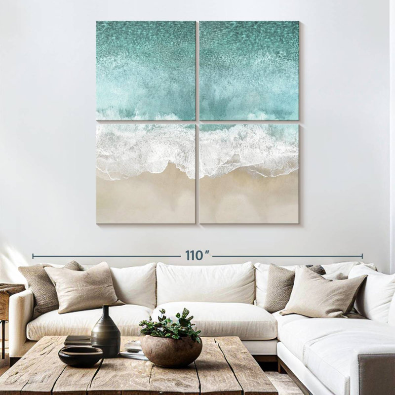 Gillard Ocean Waves I, H 74 po x l 74 po