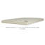 Premier Natural 5" Pillowtop Pad - Boxed Edge Construction-61835203-132158301
