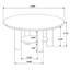 Table basse 35 pouces