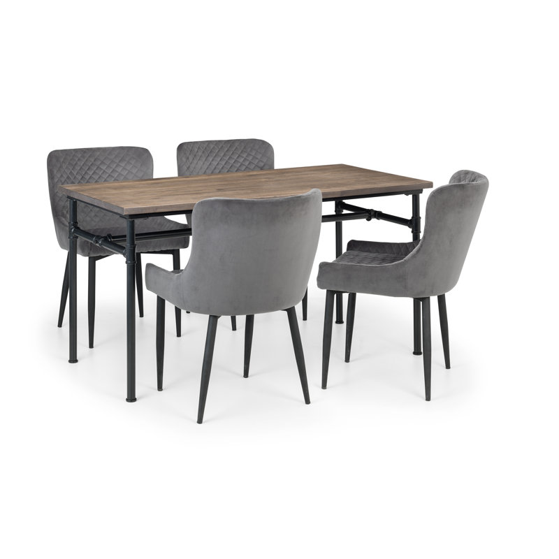 Wynn 5 - Piece Dining Set, Black