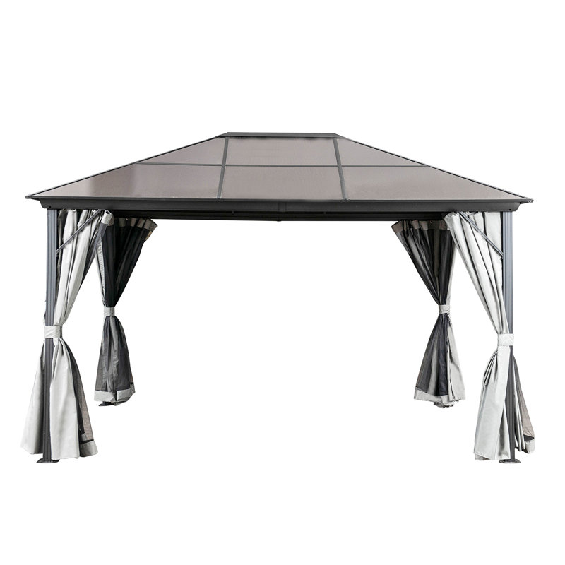 Arvy 4 x 3m Aluminium Patio Gazebo