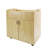 Children Infant Changing Table with Pad, Wooden Changing Table, Natural, Optiona Install Castors