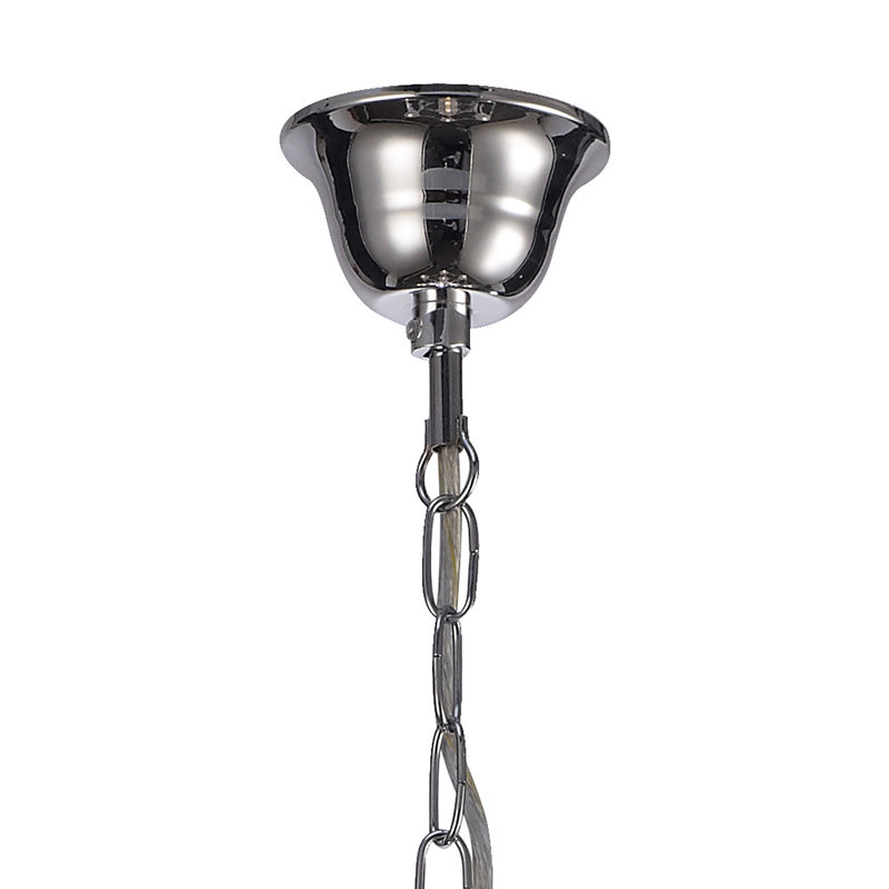 Grantham 9 - Light Candle Style Chandelier
