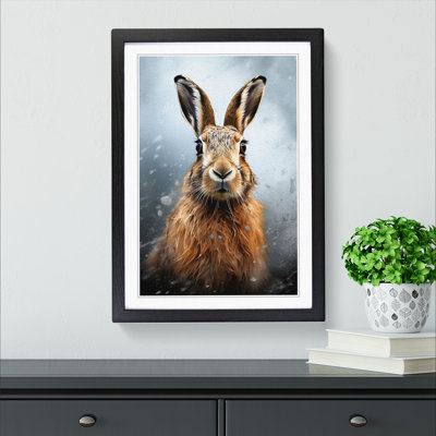 Hare Digital No.2 - Framed Print