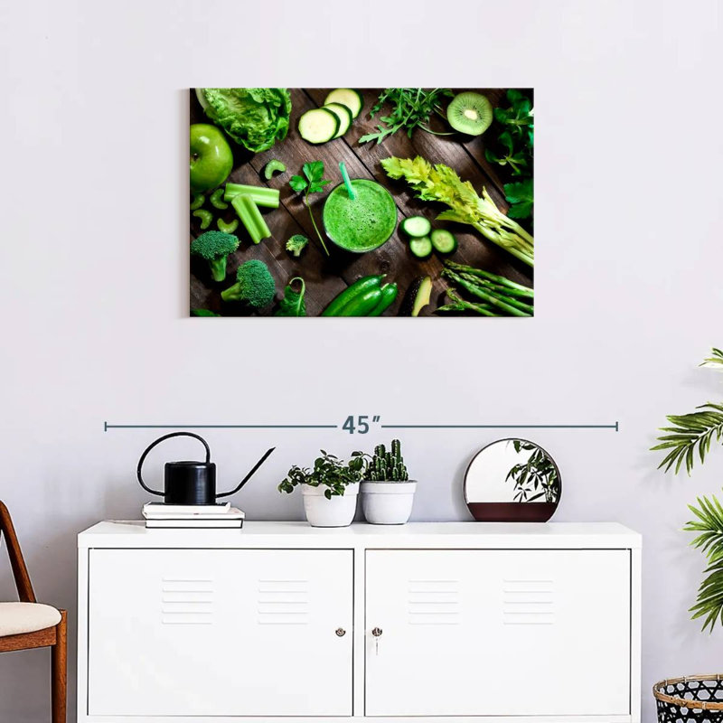 Vegetable Smoothie, 20" H x 30" W