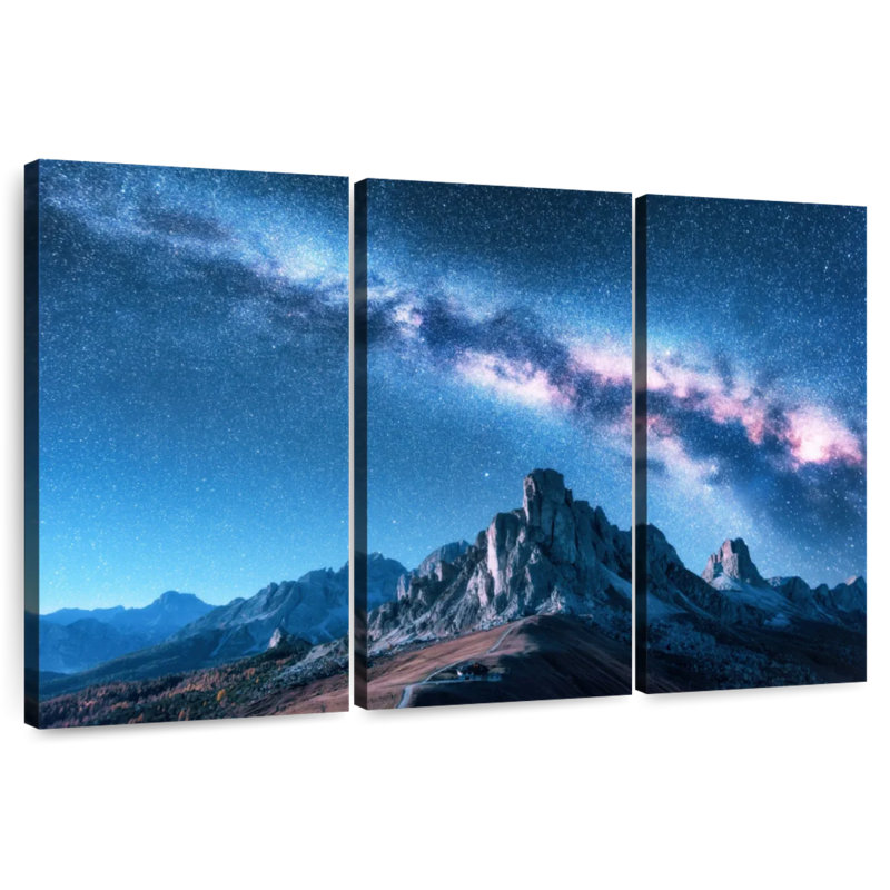 Oberle Milky Way Above Giau Pass, 28" H x 45" W