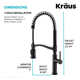 Sellette Pull Down Single Handle Kitchen Faucet